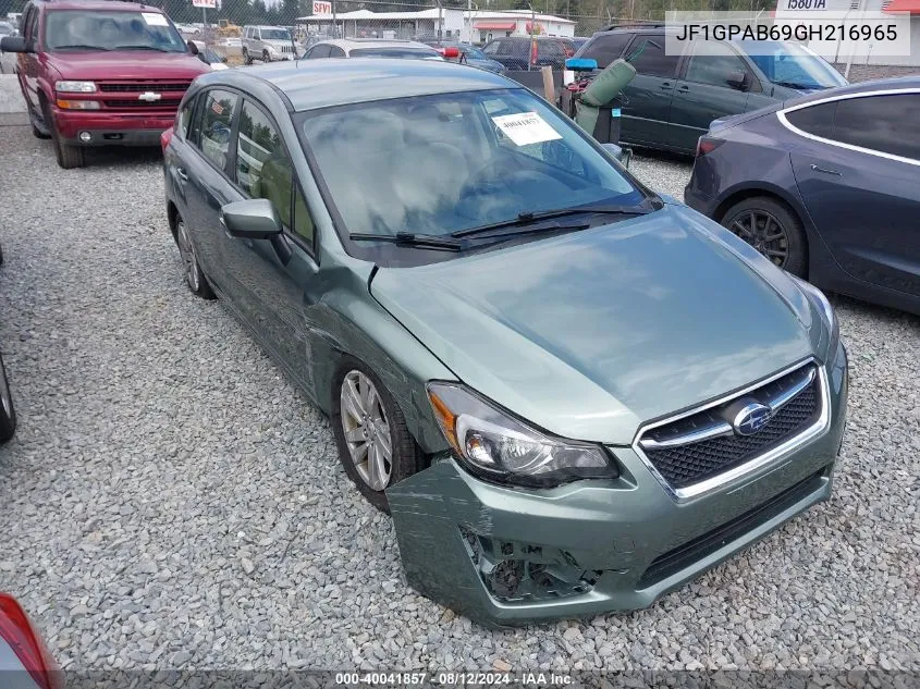 JF1GPAB69GH216965 2016 Subaru Impreza 2.0I Premium