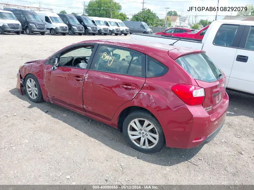 JF1GPAB61G8292079 2016 Subaru Impreza 2.0I Premium