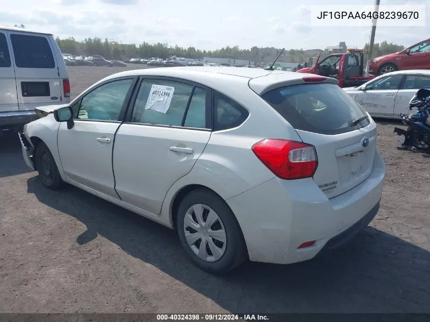 JF1GPAA64G8239670 2016 Subaru Impreza 2.0I