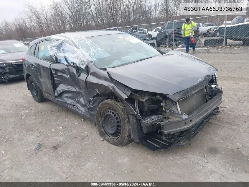 4S3GTAA66J3736763 2018 Subaru Impreza 2.0I