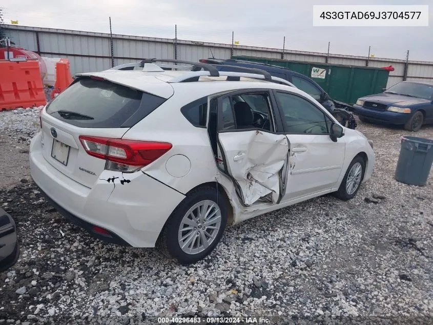 4S3GTAD69J3704577 2018 Subaru Impreza 2.0I Premium