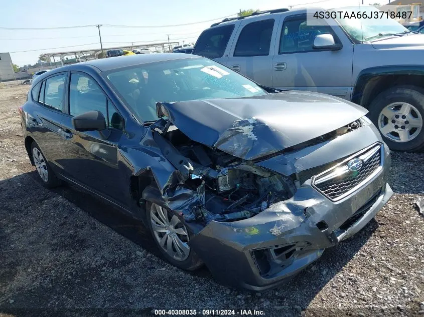 4S3GTAA66J3718487 2018 Subaru Impreza 2.0I