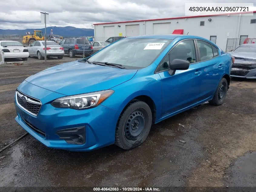 4S3GKAA6XJ3607721 2018 Subaru Impreza 2.0I