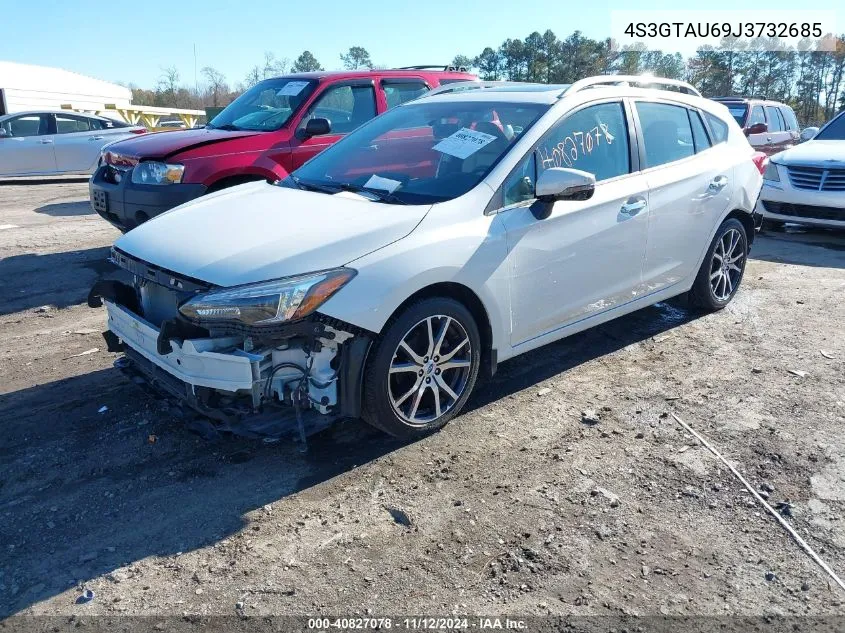 2018 Subaru Impreza 2.0I Limited VIN: 4S3GTAU69J3732685 Lot: 40827078