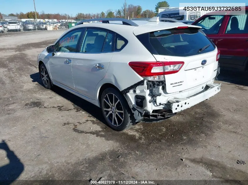 2018 Subaru Impreza 2.0I Limited VIN: 4S3GTAU69J3732685 Lot: 40827078