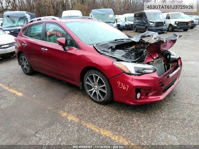 4S3GTAT61J3725926 2018 Subaru Impreza Limited