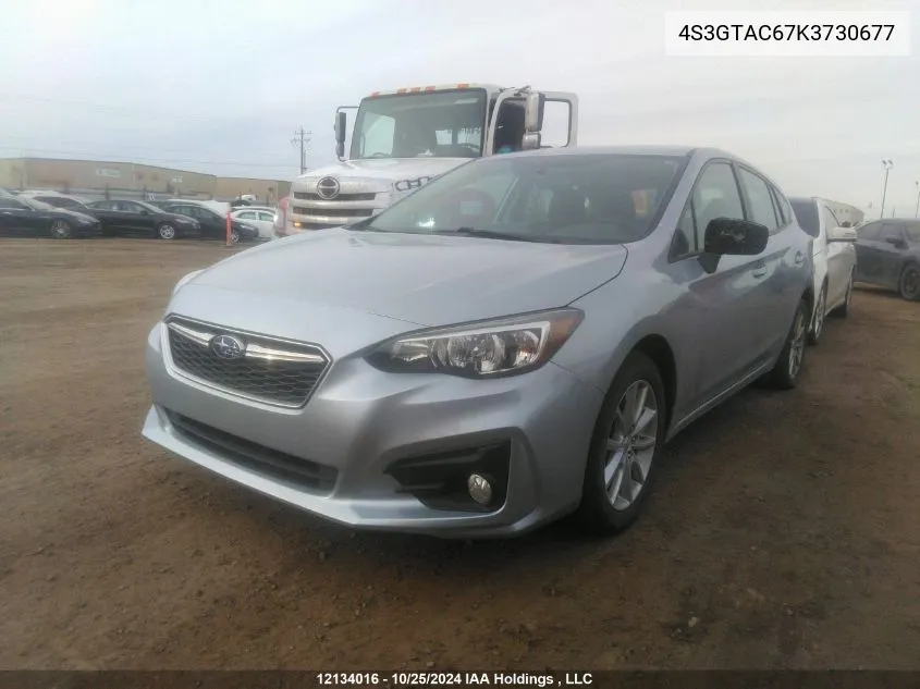 4S3GTAC67K3730677 2019 Subaru Impreza