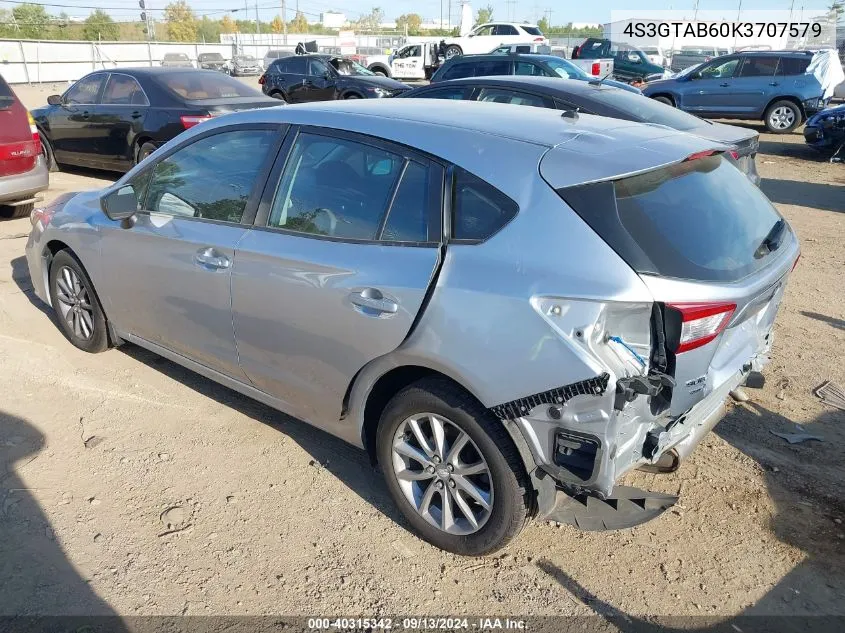 4S3GTAB60K3707579 2019 Subaru Impreza