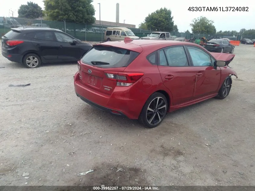 4S3GTAM61L3724082 2020 Subaru Impreza Sport 5-Door