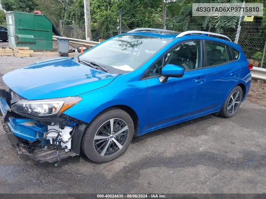 4S3GTAD6XP3715810 2023 Subaru Impreza Premium 5-Door