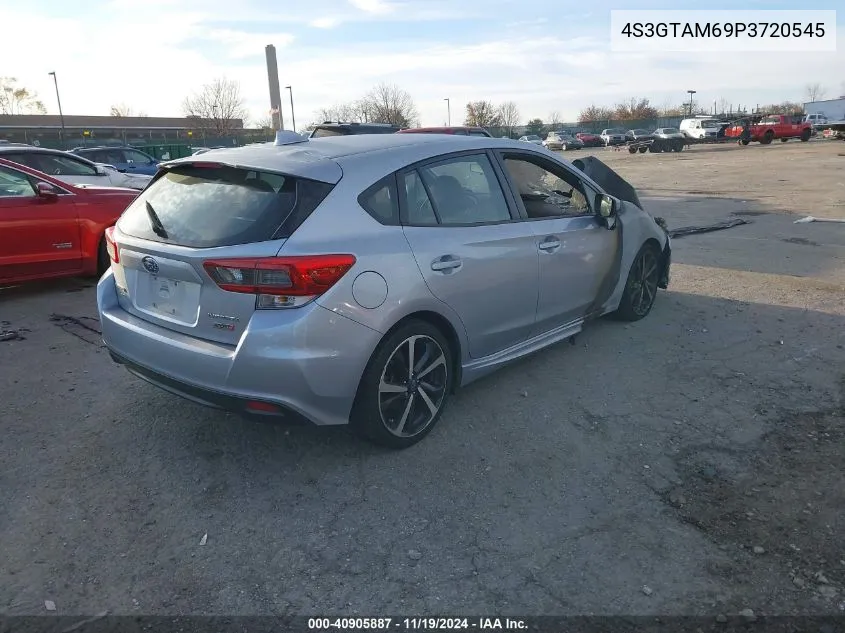 2023 Subaru Impreza Sport 5-Door VIN: 4S3GTAM69P3720545 Lot: 40905887