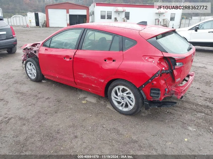 2024 Subaru Impreza Base 5-Door VIN: JF1GUABC2R8362772 Lot: 40891570