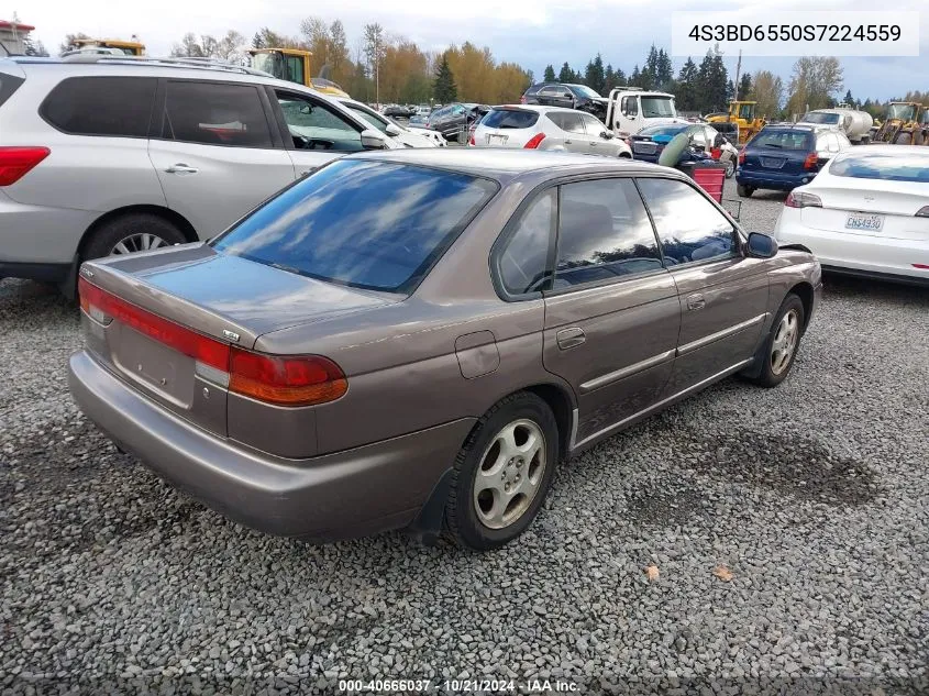 1995 Subaru Legacy Ls/Lsi VIN: 4S3BD6550S7224559 Lot: 40666037