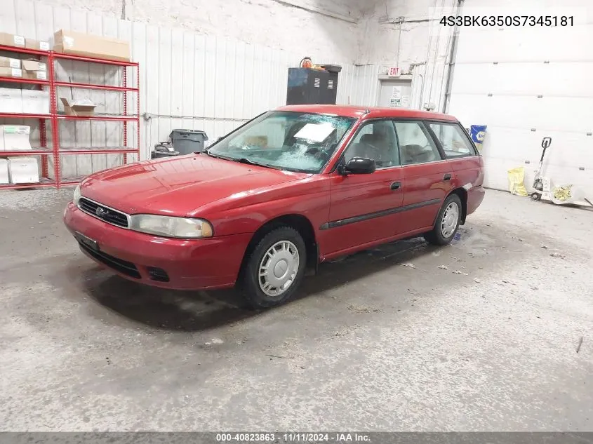 1995 Subaru Legacy L/Outback VIN: 4S3BK6350S7345181 Lot: 40823863