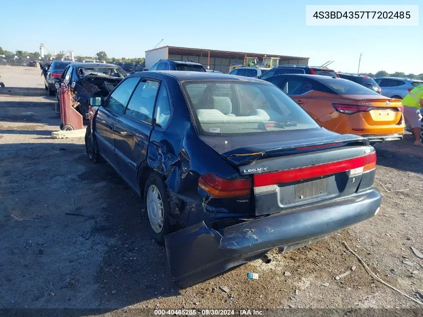 1996 Subaru Legacy L VIN: 4S3BD4357T7202485 Lot: 40465285