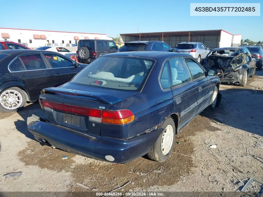 1996 Subaru Legacy L VIN: 4S3BD4357T7202485 Lot: 40465285