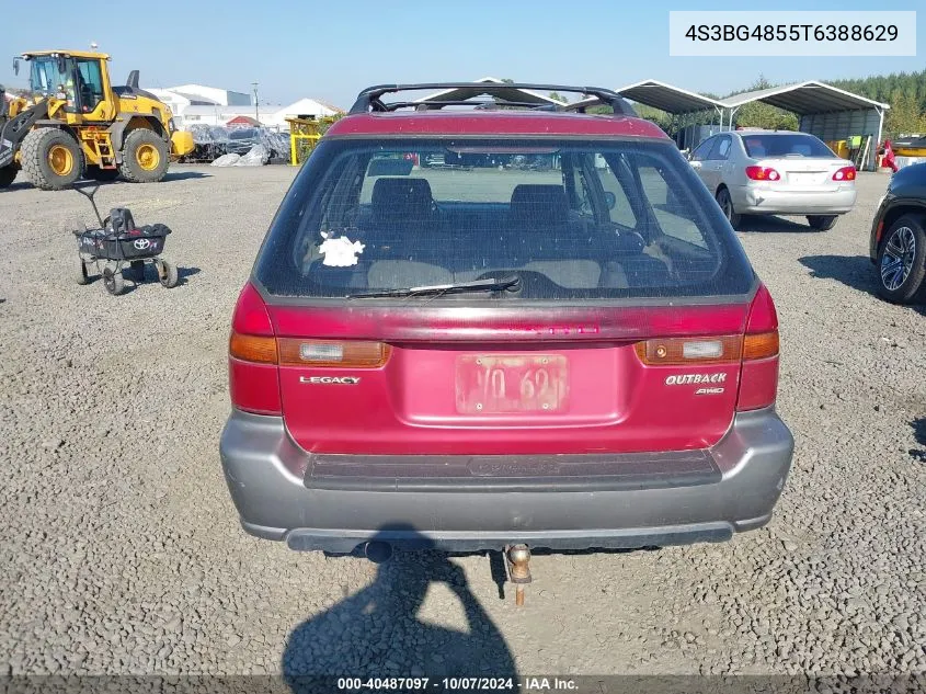 1996 Subaru Legacy Outback VIN: 4S3BG4855T6388629 Lot: 40487097