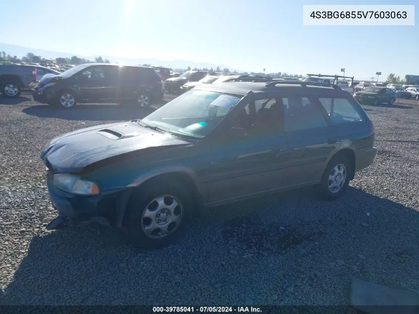 1997 Subaru Legacy Outback/Outback Limited VIN: 4S3BG6855V7603063 Lot: 39785041