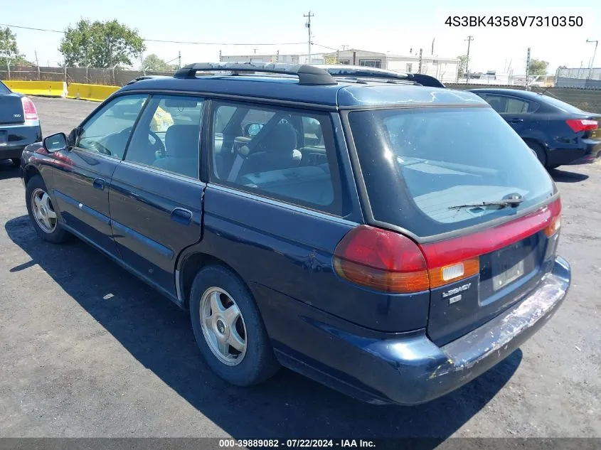 4S3BK4358V7310350 1997 Subaru Legacy L/Postal Right-Hand Drive