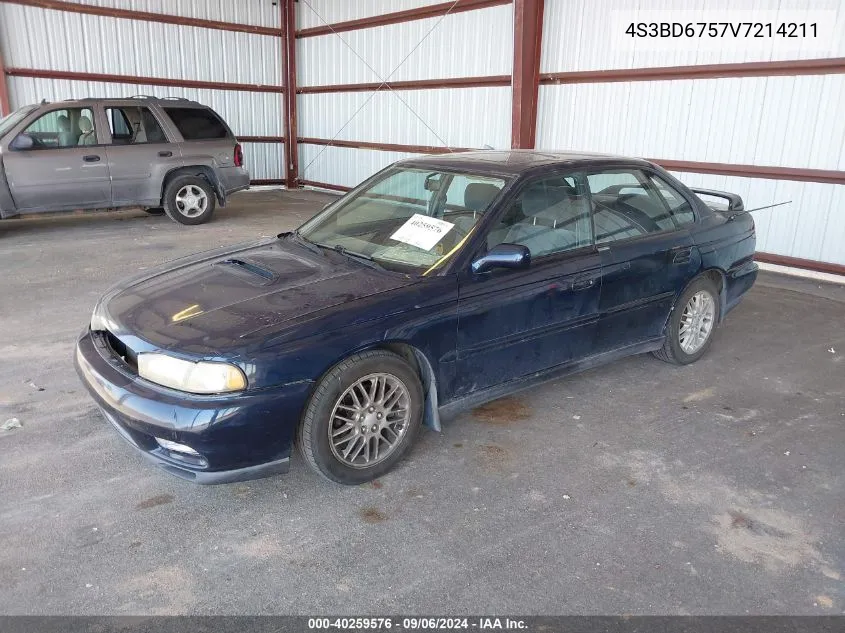 1997 Subaru Legacy Gt VIN: 4S3BD6757V7214211 Lot: 40259576