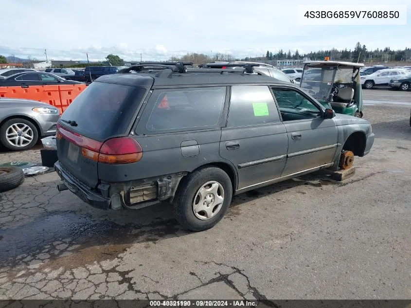 1997 Subaru Legacy Outback/Outback Limited VIN: 4S3BG6859V7608850 Lot: 40321190