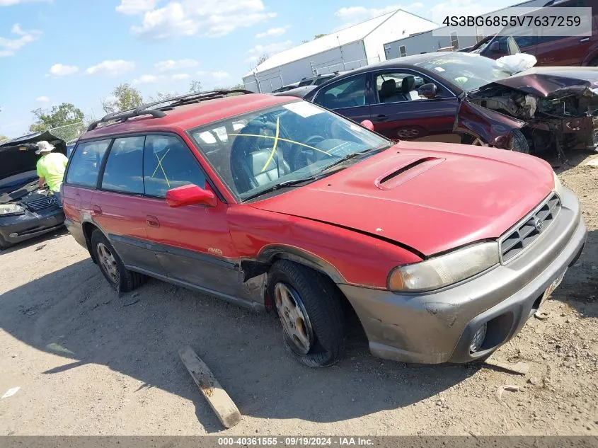 1997 Subaru Legacy Outback/Outback Limited VIN: 4S3BG6855V7637259 Lot: 40361555