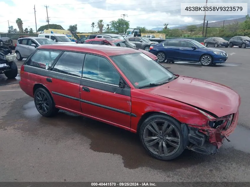 1997 Subaru Legacy Wagon VIN: 4S3BK3358V9323579 Lot: 40441570