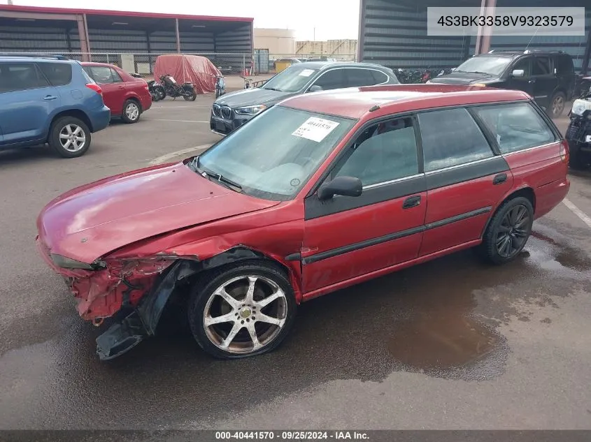 1997 Subaru Legacy Wagon VIN: 4S3BK3358V9323579 Lot: 40441570