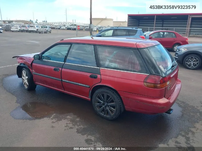 1997 Subaru Legacy Wagon VIN: 4S3BK3358V9323579 Lot: 40441570