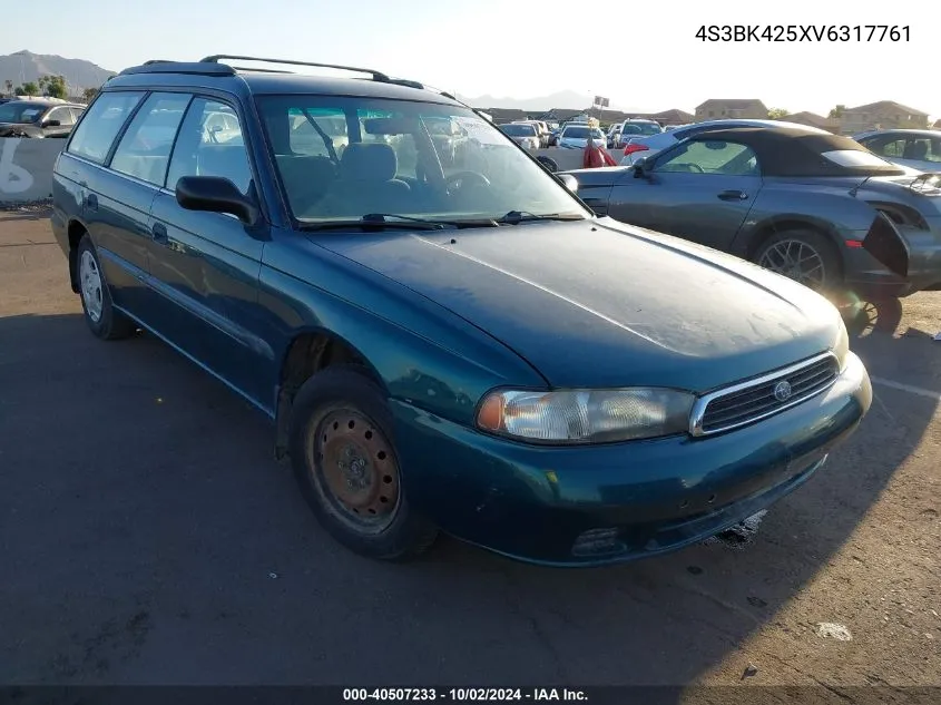 1997 Subaru Legacy Brighton VIN: 4S3BK425XV6317761 Lot: 40507233