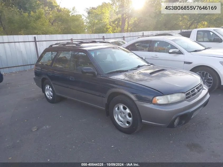 1997 Subaru Legacy Outback/Outback Limited VIN: 4S3BG6855V7646169 Lot: 40544325