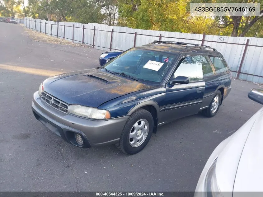 1997 Subaru Legacy Outback/Outback Limited VIN: 4S3BG6855V7646169 Lot: 40544325