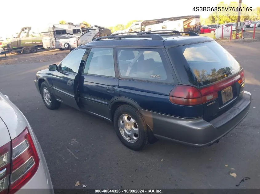 1997 Subaru Legacy Outback/Outback Limited VIN: 4S3BG6855V7646169 Lot: 40544325