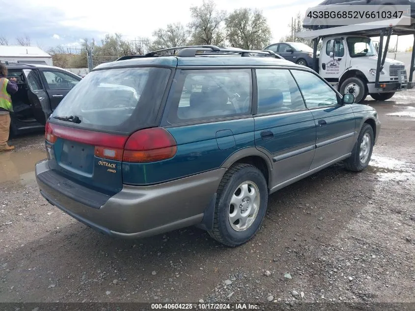 1997 Subaru Legacy Outback/Outback Limited VIN: 4S3BG6852V6610347 Lot: 40604225