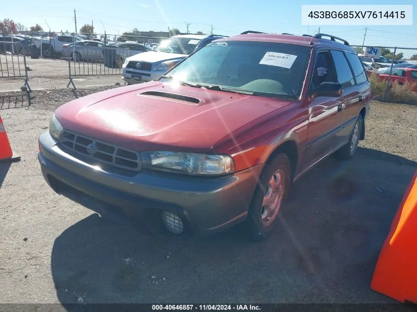 1997 Subaru Legacy Outback/Outback Limited VIN: 4S3BG685XV7614415 Lot: 40646857