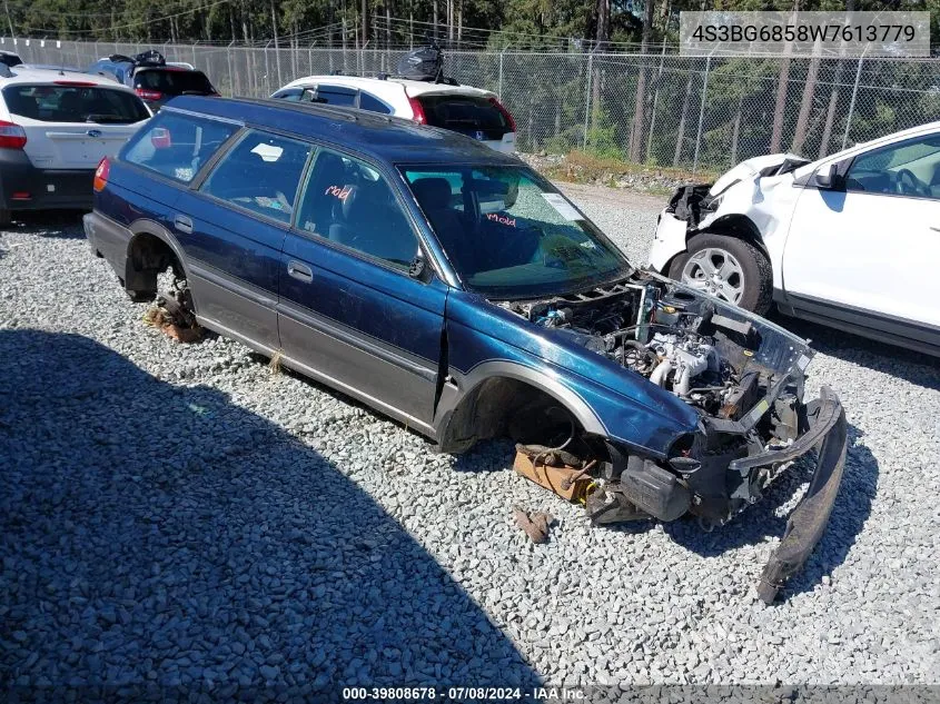 1998 Subaru Legacy Outback/Outback Limited/Outback Sport VIN: 4S3BG6858W7613779 Lot: 39808678