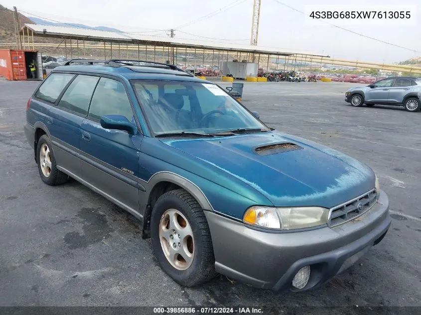 1998 Subaru Legacy Outback/Outback Limited/Outback Sport VIN: 4S3BG685XW7613055 Lot: 39856886