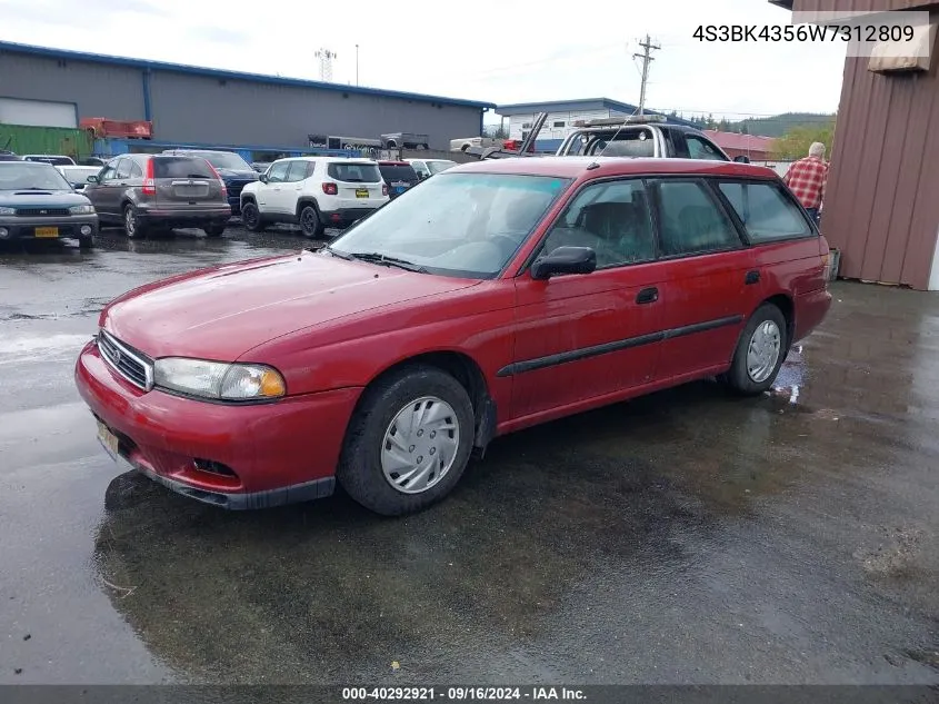 1998 Subaru Legacy L/Right Hand Postal Drive VIN: 4S3BK4356W7312809 Lot: 40292921