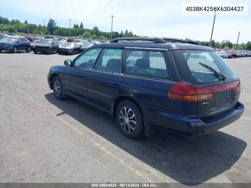 1999 Subaru Legacy Brighton VIN: 4S3BK4256X6304427 Lot: 39654928