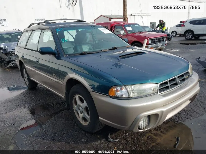 1999 Subaru Legacy 30Th Ann. Outback Ltd./Outback VIN: 4S3BG6853X7617885 Lot: 39709001