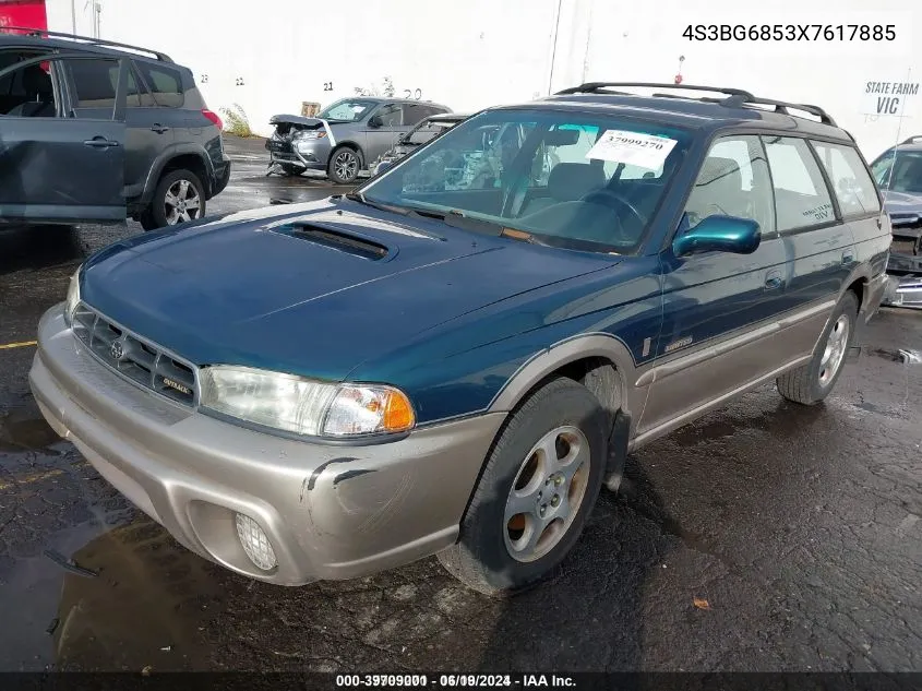 1999 Subaru Legacy 30Th Ann. Outback Ltd./Outback VIN: 4S3BG6853X7617885 Lot: 39709001