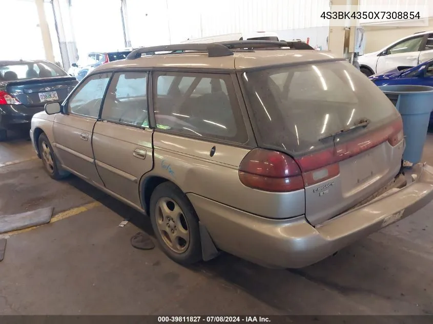 1999 Subaru Legacy 30Th Ann. L/L VIN: 4S3BK4350X7308854 Lot: 39811827