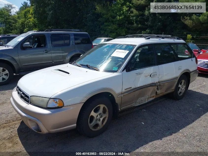 1999 Subaru Legacy 30Th Ann. Outback Ltd./Outback VIN: 4S3BG685XX7654139 Lot: 40163953