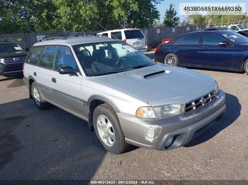 1999 Subaru Legacy Outback/Ssv/Limited/30Th VIN: 4S3BG6851X6659350 Lot: 40313433