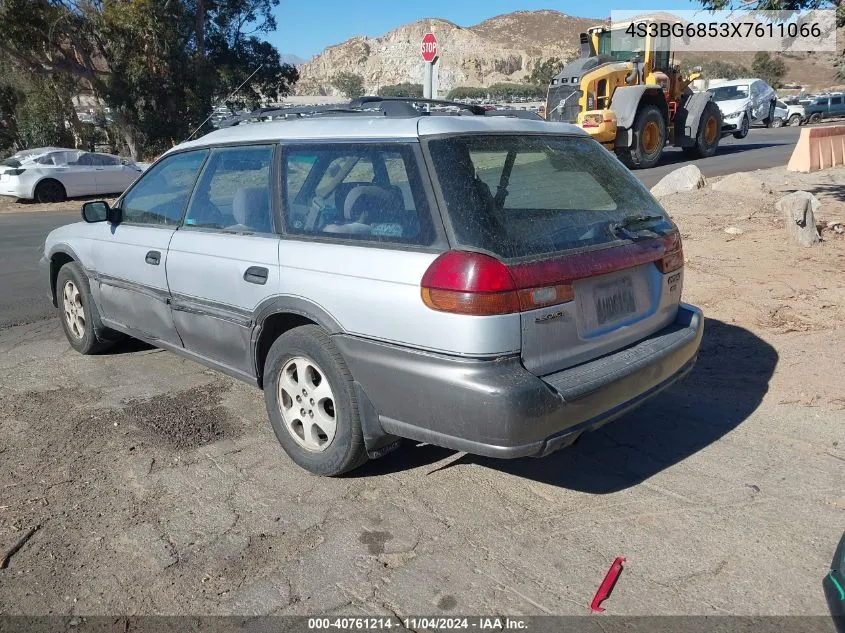 1999 Subaru Legacy 30Th Ann. Outback Ltd./Outback VIN: 4S3BG6853X7611066 Lot: 40761214