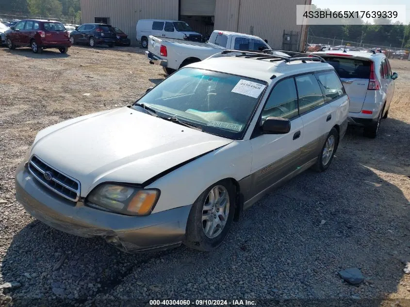 4S3BH665X17639339 2001 Subaru Legacy Outback