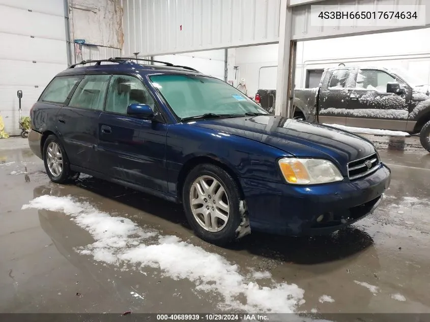 2003 Subaru Legacy L/L W/Special Edition Package VIN: 4S3BH665017674634 Lot: 40689939