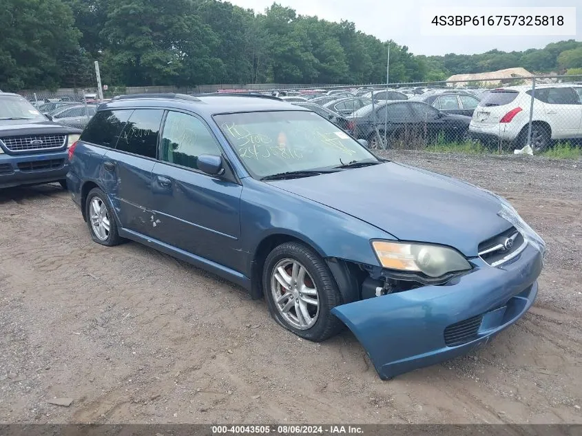 4S3BP616757325818 2005 Subaru Legacy 2.5I