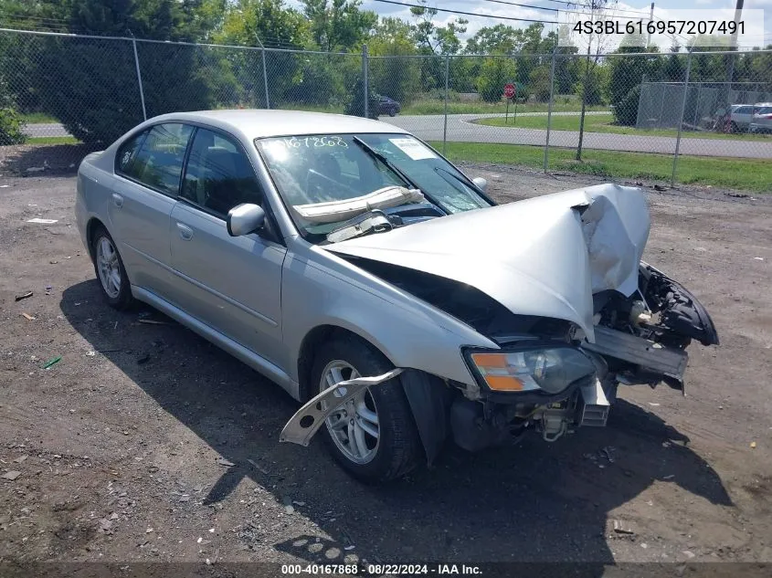 2005 Subaru Legacy 2.5I VIN: 4S3BL616957207491 Lot: 40167868