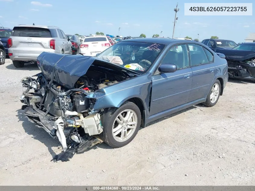 4S3BL626057223755 2005 Subaru Legacy 2.5I Limited